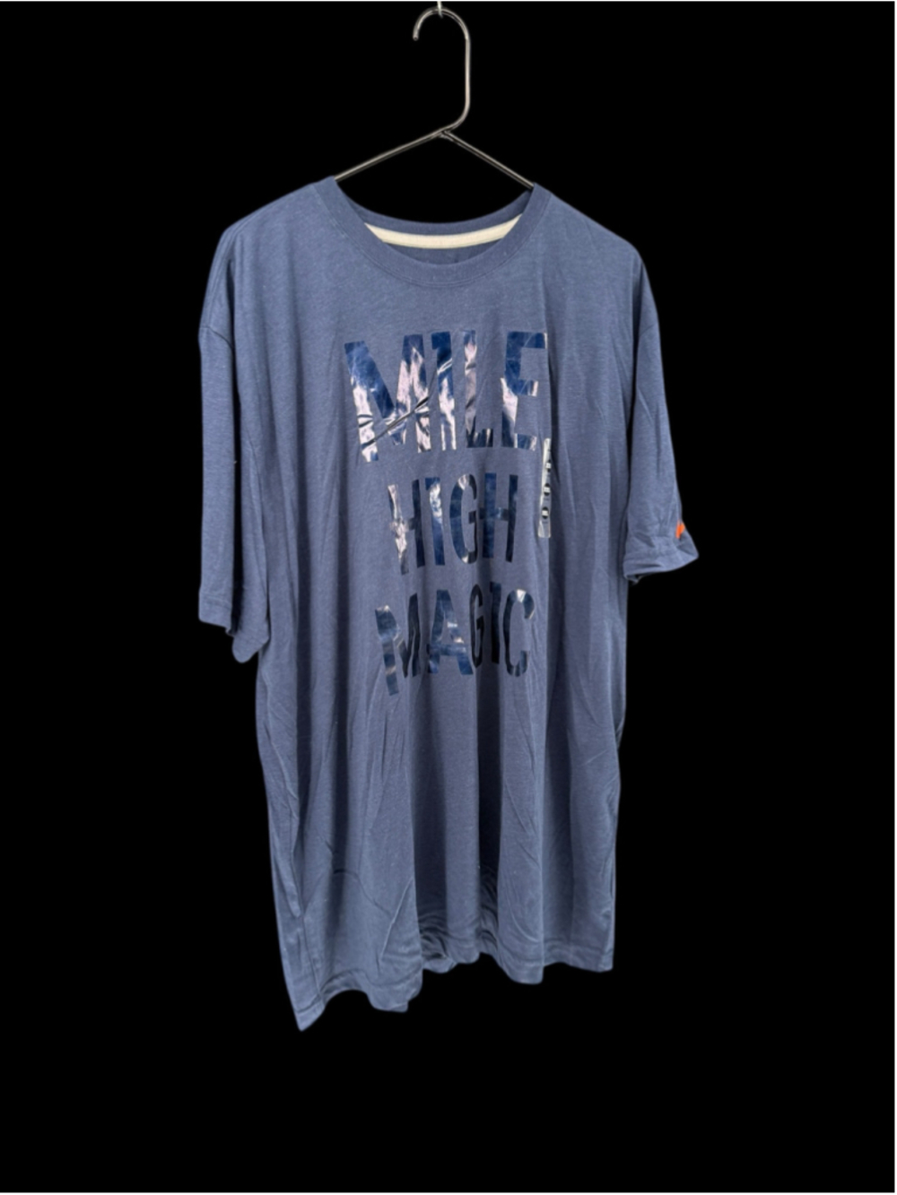 Men's Nike Mile High Magic Short Sleeve Tee Blue XXL